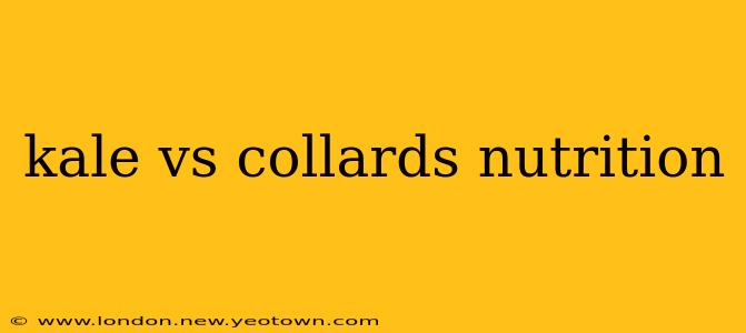 kale vs collards nutrition