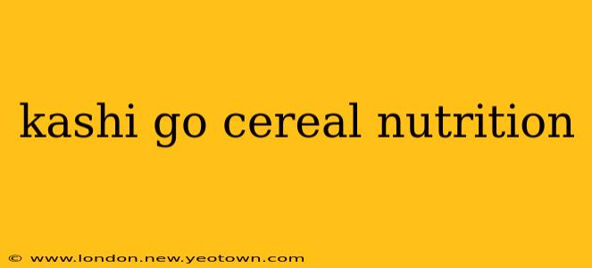 kashi go cereal nutrition