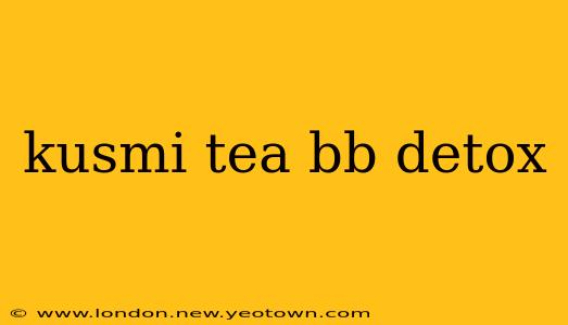 kusmi tea bb detox