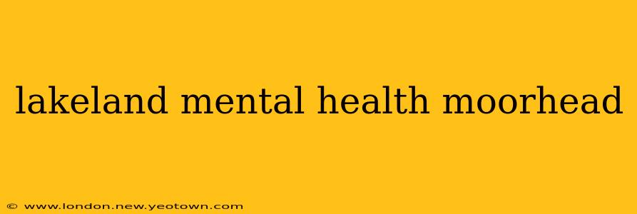 lakeland mental health moorhead
