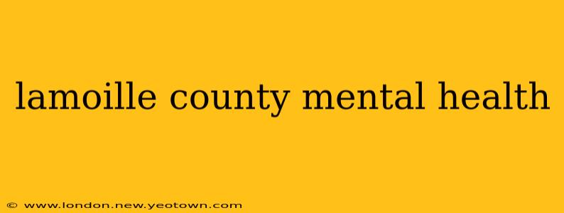 lamoille county mental health