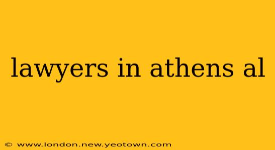 lawyers in athens al