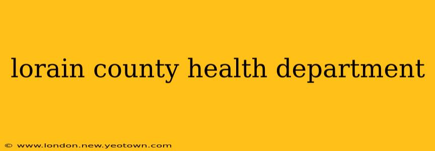 lorain county health department