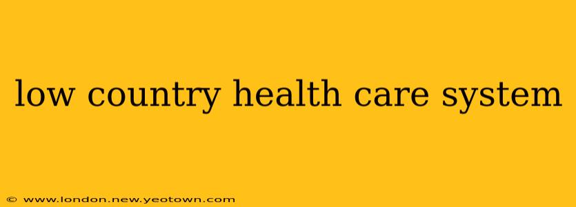 low country health care system