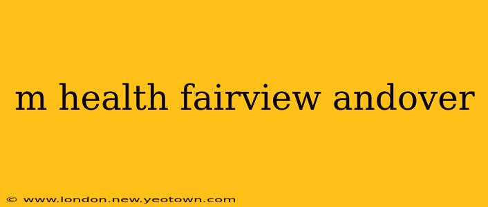 m health fairview andover