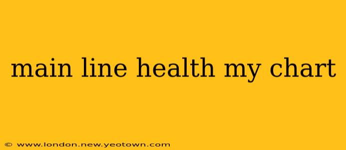 main line health my chart