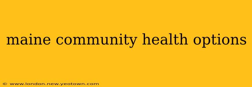 maine community health options