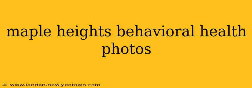 maple heights behavioral health photos