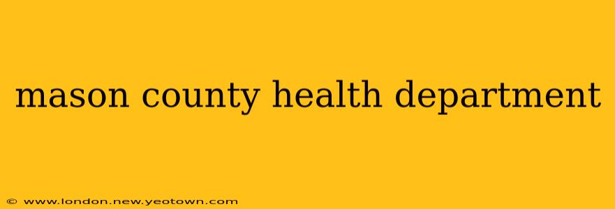 mason county health department