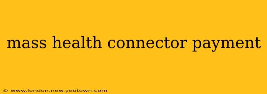 mass health connector payment