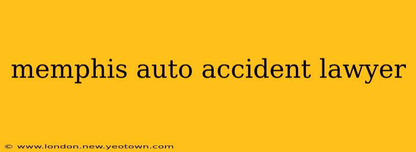memphis auto accident lawyer