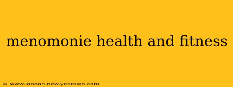 menomonie health and fitness