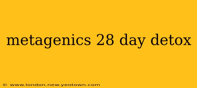 metagenics 28 day detox