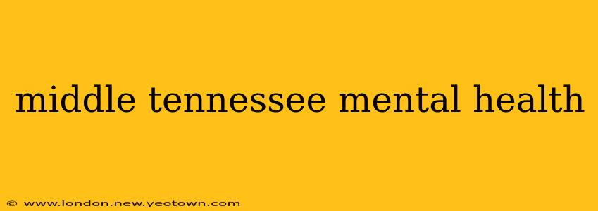 middle tennessee mental health