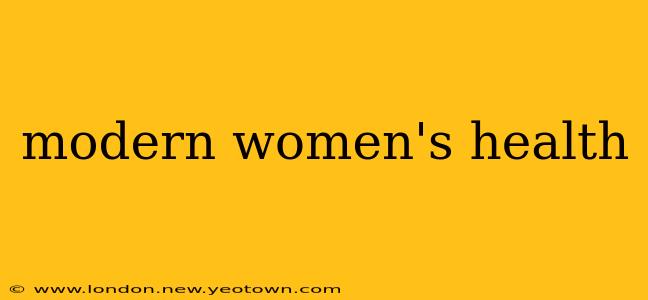 modern women's health
