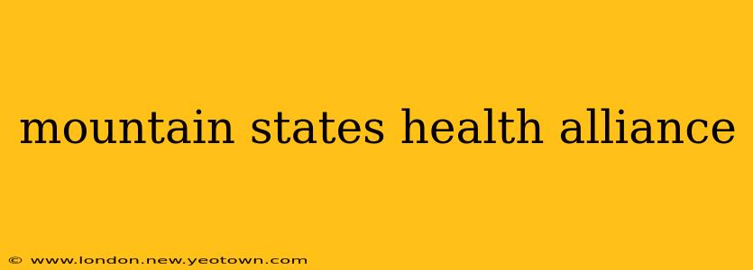 mountain states health alliance