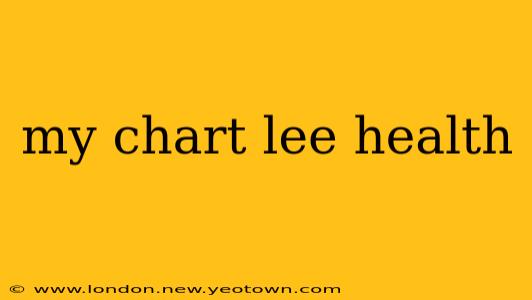 my chart lee health