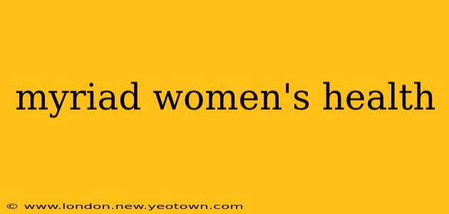 myriad women's health