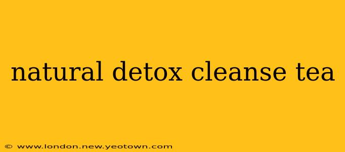 natural detox cleanse tea
