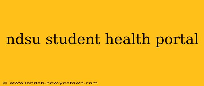 ndsu student health portal