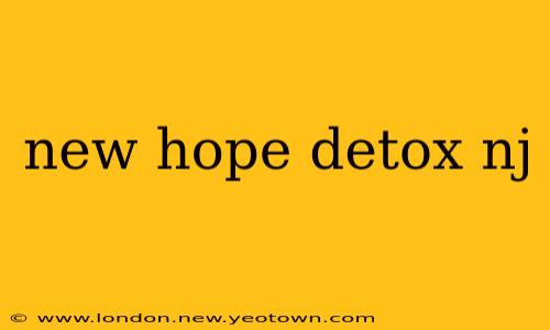 new hope detox nj