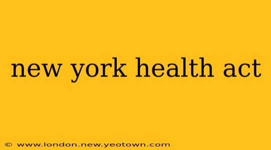 new york health act