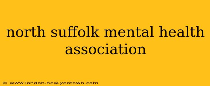north suffolk mental health association