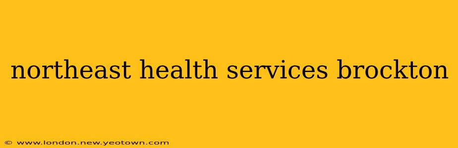 northeast health services brockton