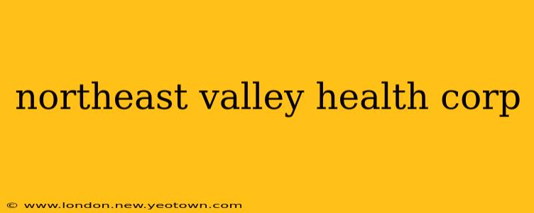 northeast valley health corp
