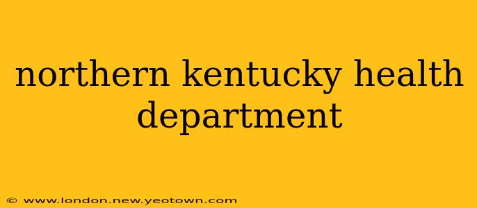 northern kentucky health department