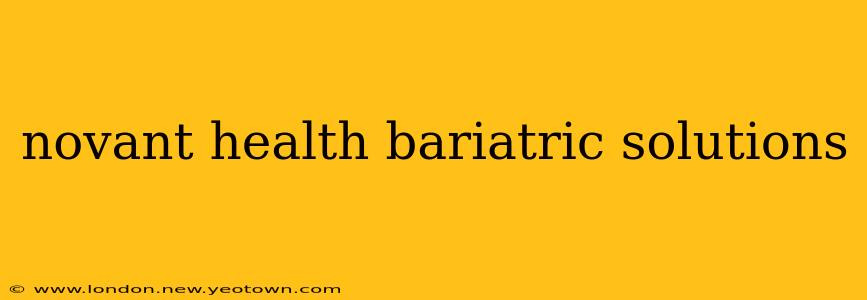 novant health bariatric solutions