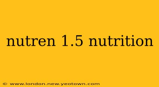nutren 1.5 nutrition