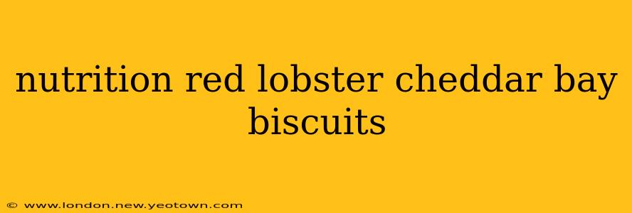 nutrition red lobster cheddar bay biscuits