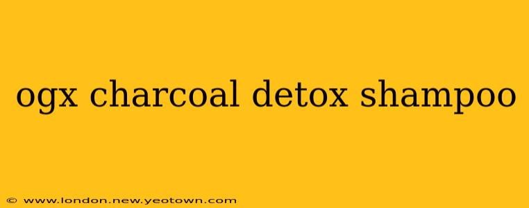ogx charcoal detox shampoo