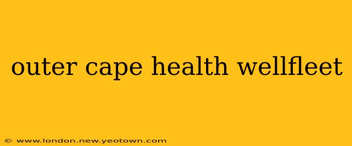 outer cape health wellfleet