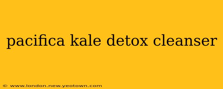 pacifica kale detox cleanser