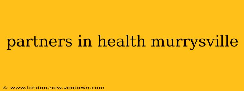 partners in health murrysville
