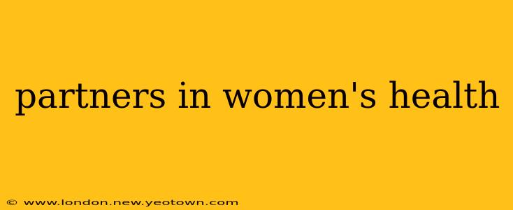 partners in women's health