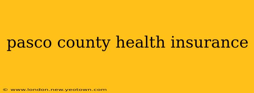 pasco county health insurance