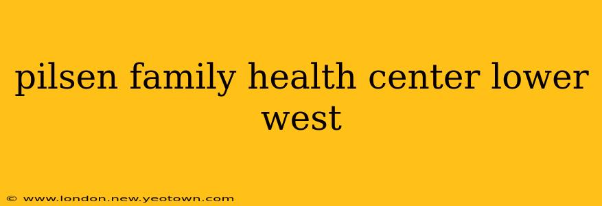 pilsen family health center lower west