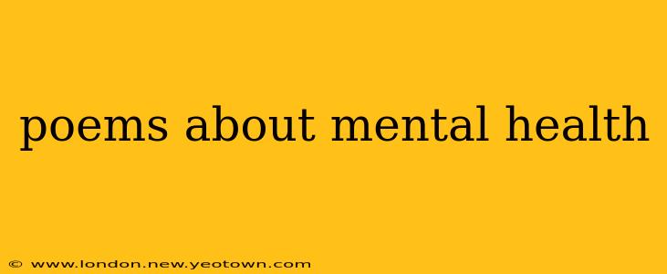 poems about mental health