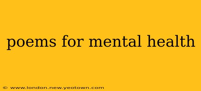 poems for mental health