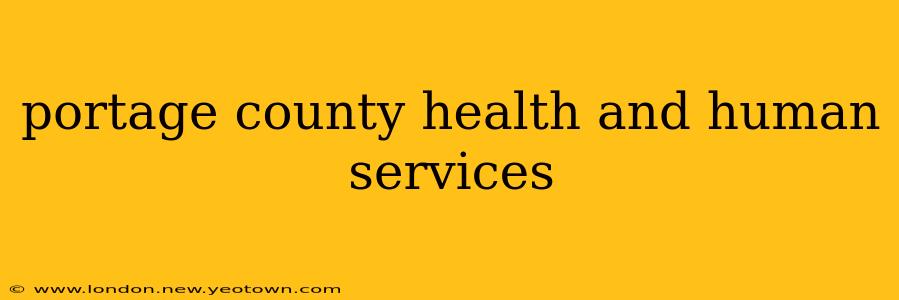 portage county health and human services