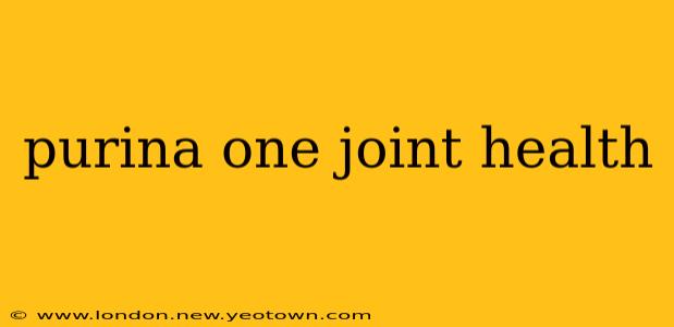 purina one joint health