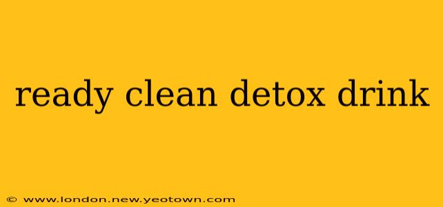 ready clean detox drink