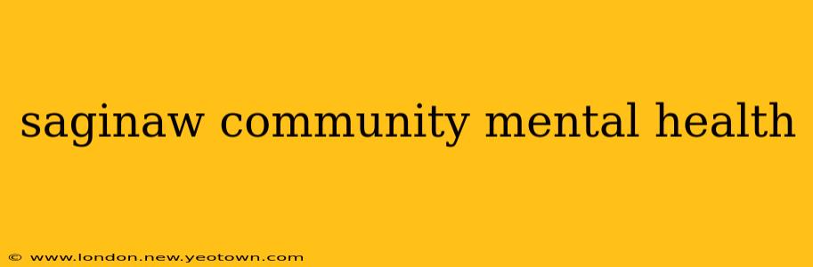 saginaw community mental health