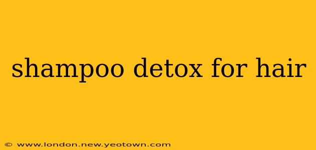 shampoo detox for hair