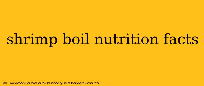 shrimp boil nutrition facts