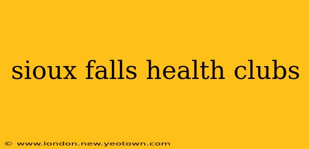 sioux falls health clubs