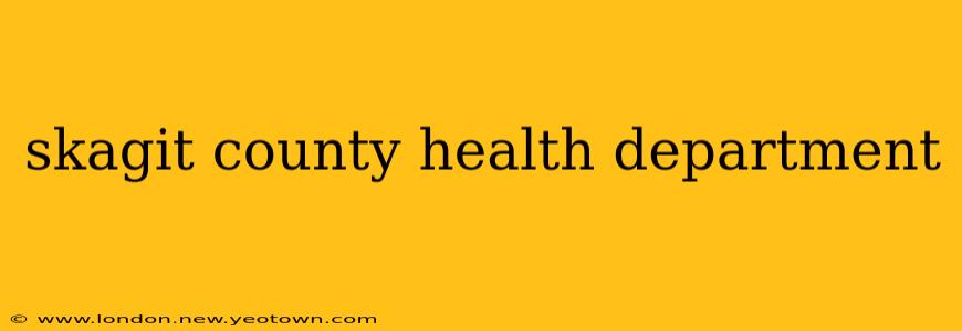 skagit county health department
